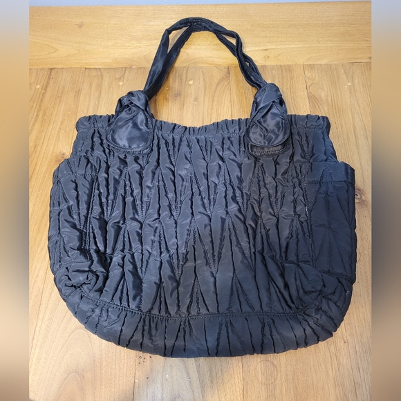 Timi & Leslie black Antoinette quilted boho style diaper bag - Picture 6 of 15